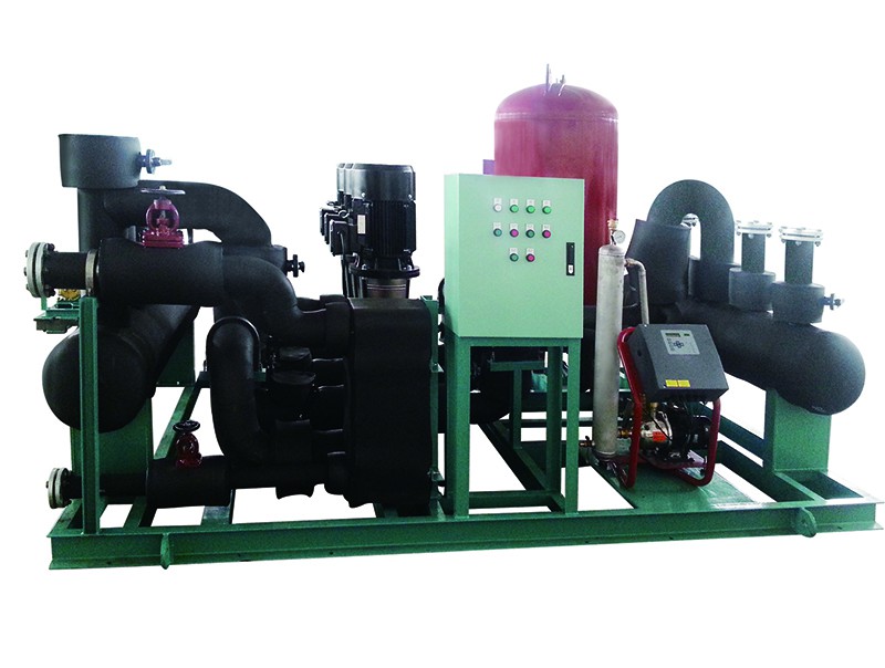 Constant Pressure Heat Exchanger Air Exhausting Water Charging Device